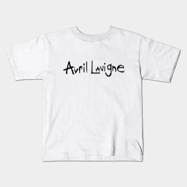 Avril lavigne Kids T-Shirt by cutiez